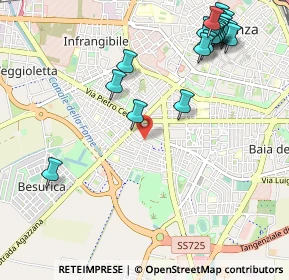 Mappa Via Camillo Tassi, 29122 Piacenza PC, Italia (1.336)