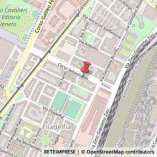 Mappa Corso Sebastopoli, 39/bis, 10134 Torino, Torino (Piemonte)
