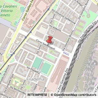 Mappa Corso Sebastopoli,  47, 10134 Torino, Torino (Piemonte)