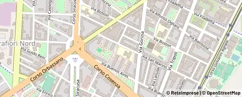 Mappa Torino