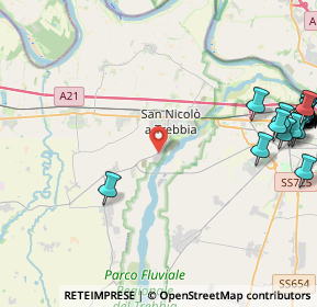 Mappa Loc, 29010 Rottofreno PC, Italia (6.4445)