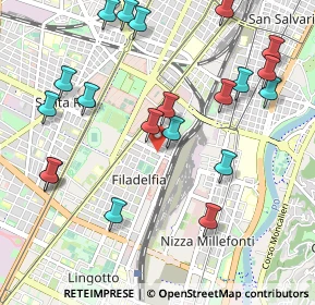 Mappa Corso Sebastopoli, 10100 Torino TO, Italia (1.186)