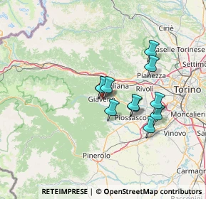 Mappa Via Ugo Scaletta, 10094 Giaveno TO, Italia (10.34273)