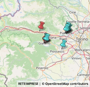 Mappa Via Ugo Scaletta, 10094 Giaveno TO, Italia (10.11583)