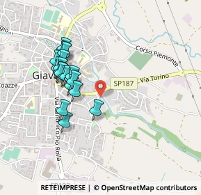 Mappa Via Ugo Scaletta, 10094 Giaveno TO, Italia (0.413)