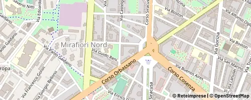 Mappa Torino