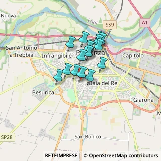 Mappa Via Giovanni Raineri, 29122 Piacenza PC, Italia (1.22059)