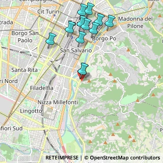 Mappa Strada Consortile del Salino, 10133 Torino TO, Italia (2.23583)