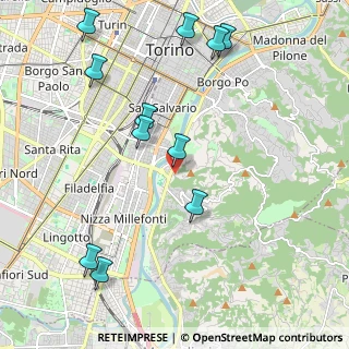 Mappa Strada Consortile del Salino, 10133 Torino TO, Italia (2.44)