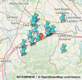 Mappa Via Alessandro Manzoni, 27050 Redavalle PV, Italia (11.36105)