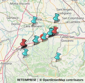 Mappa Via Alessandro Manzoni, 27050 Redavalle PV, Italia (11.6055)