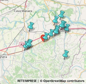 Mappa Via Alessandro Manzoni, 27050 Redavalle PV, Italia (6.35533)