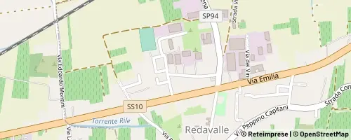Mappa Redavalle