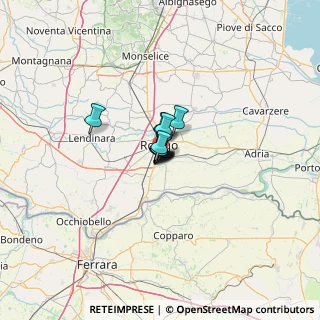 Mappa Via Giacomo Matteotti, 45100 Rovigo RO, Italia (3.45636)