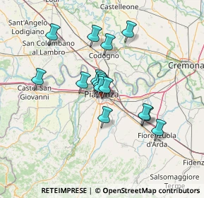Mappa Via Cornegliana, 29122 Piacenza PC, Italia (11.08533)