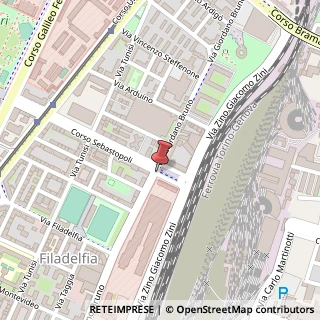 Mappa Corso Sebastopoli, 3, 10134 Torino, Italia, 10134 Torino, Torino (Piemonte)