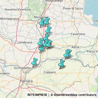 Mappa Via Mario Malfatto, 45100 Sant'Apollinare RO, Italia (10.545)