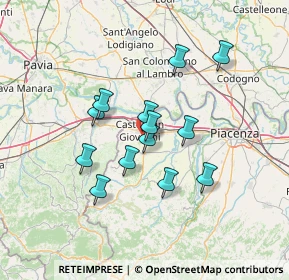 Mappa SS 412, 29011 Borgonovo Val Tidone PC, Italia (11.24077)