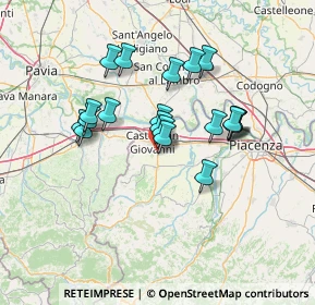 Mappa SS 412, 29011 Borgonovo Val Tidone PC, Italia (11.802)