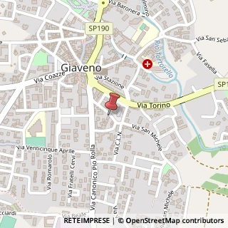 Mappa Piazza Maritano, 8, 10094 Giaveno, Torino (Piemonte)
