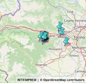 Mappa Via Pogolotto Don, 10094 Giaveno TO, Italia (4.28417)