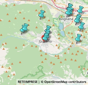 Mappa Via Pogolotto Don, 10094 Giaveno TO, Italia (4.41294)