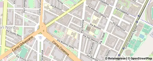 Mappa Torino