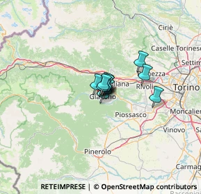 Mappa Via Genolino, 10094 Giaveno TO, Italia (4.41667)