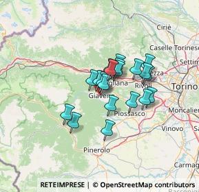 Mappa , 10094 Giaveno TO, Italia (9.219)