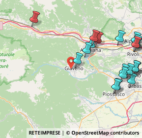 Mappa , 10094 Giaveno TO, Italia (10.9045)