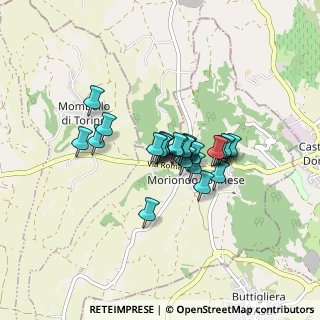 Mappa Via S. P. Chieri - Castelnuovo D. B, 10020 Moriondo Torinese TO, Italia (0.52692)