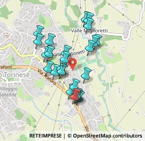 Mappa Via Lorenzo Perosi, 10025 Pino Torinese TO, Italia (0.384)