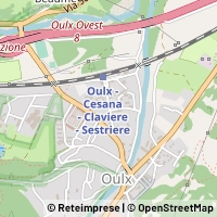Mapa Oulx