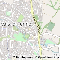 Mapa Rivalta di Torino