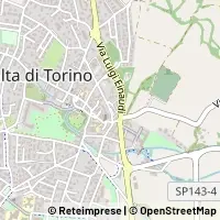 Kaart Rivalta di Torino