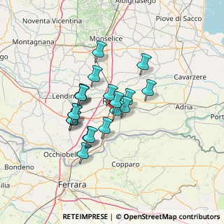 Mappa Via Combattenti Alleati d' Europa, 45030 Borsea RO, Italia (10.3245)