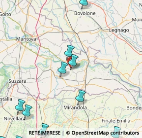 Mappa 46020 Quingentole MN, Italia (30.24933)