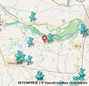 Mappa 46020 Quingentole MN, Italia (6.8455)