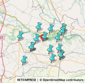 Mappa 46020 Quingentole MN, Italia (6.40056)