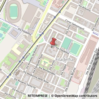 Mappa Via Filadelfia, 51, 10134 Torino, Torino (Piemonte)