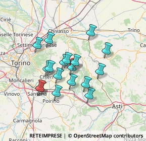 Mappa Via San Giovanni, 14022 Castelnuovo Don Bosco AT, Italia (11.26611)