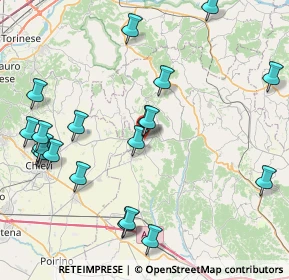 Mappa Via San Giovanni, 14022 Castelnuovo Don Bosco AT, Italia (9.8225)