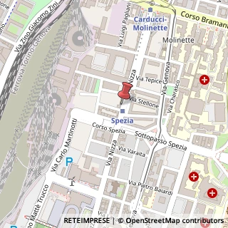 Mappa Via Nizza, 166, 10126 Torino, Torino (Piemonte)