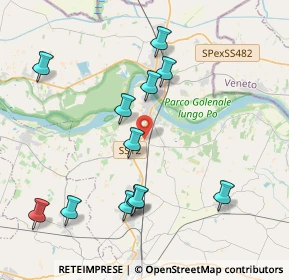 Mappa 46036 Borgo Mantovano MN, Italia (4.29583)