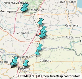 Mappa 45100 Borsea RO, Italia (20.4785)