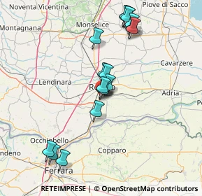 Mappa 45100 Borsea RO, Italia (14.68944)