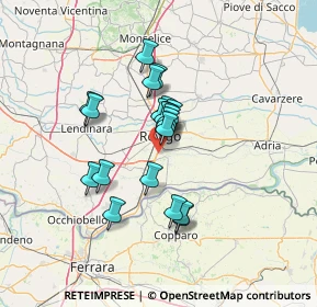 Mappa 45100 Borsea RO, Italia (10.0275)