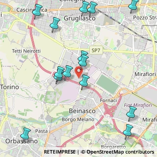 Mappa Strada Decima, 10043 Orbassano TO, Italia (2.56714)