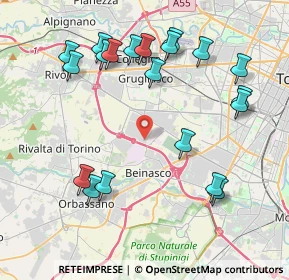 Mappa Strada Decima, 10043 Orbassano TO, Italia (4.5325)