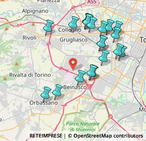 Mappa Strada Decima, 10043 Orbassano TO, Italia (4.086)
